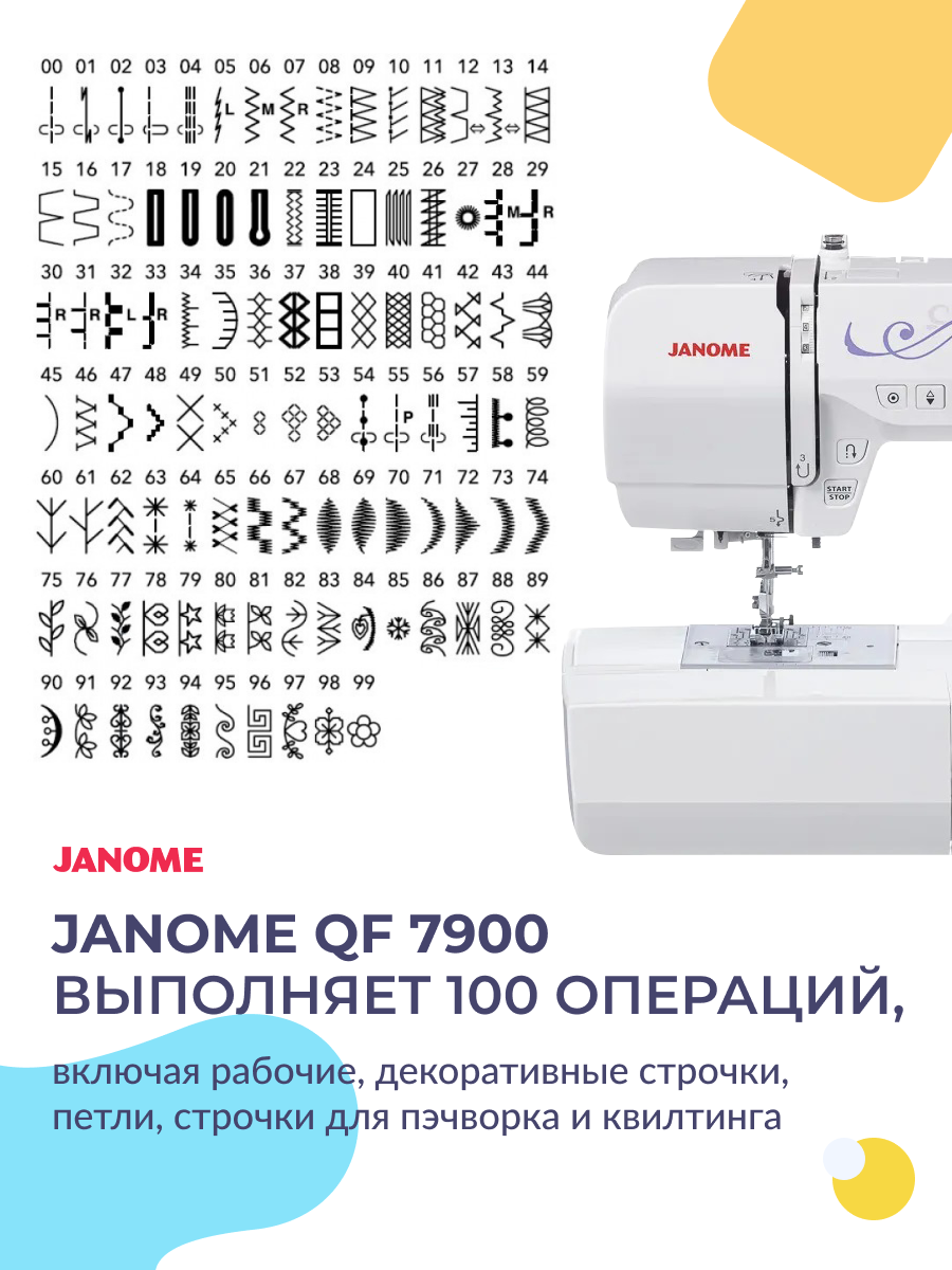 фото - Janome QF 7900