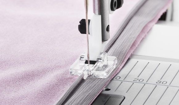 фото - 4132865-45 Лапка прозрачная для потайной молнии (все)